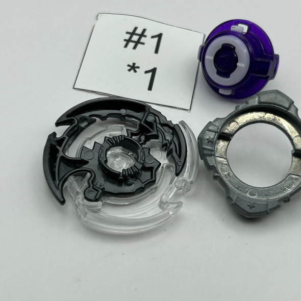 TAKARA TOMY Dark Deathscyther / Doomscizor Force Jaggy Burst Beyblade B-42 [USED]