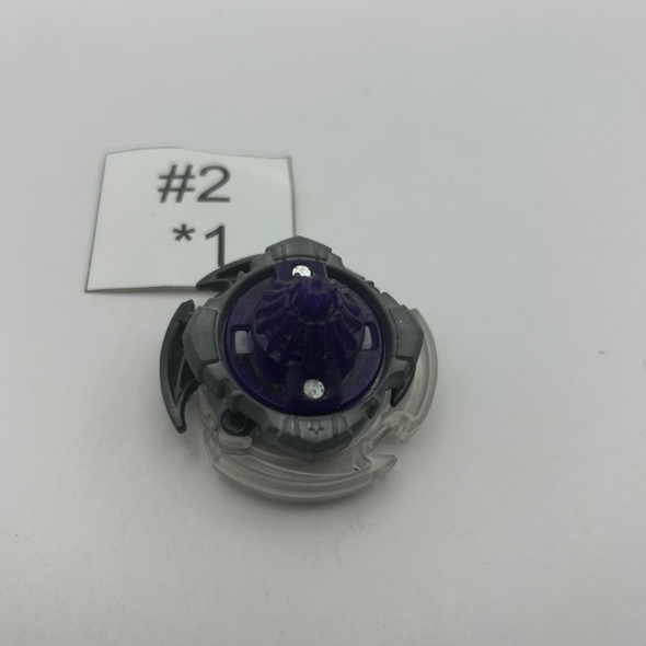 TAKARA TOMY Dark Deathscyther / Doomscizor Force Jaggy Burst Beyblade B-42 [USED]