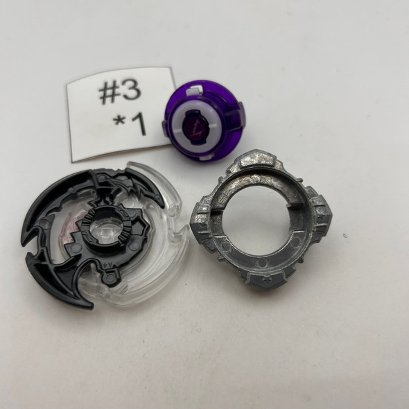 TAKARA TOMY Dark Deathscyther / Doomscizor Force Jaggy Burst Beyblade B-42 [USED]
