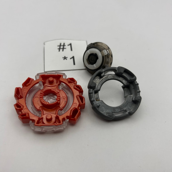 TAKARA TOMY Gigant Gaia Quarter Fusion Burst Beyblade Random Booster Vol. 5  B-67 01 [USED]
