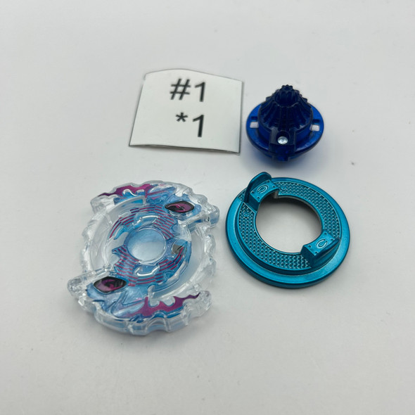 TAKARA TOMY Ragnaruk / Roktavor Central Massive Beyblade Custom Set Defense & Stamina Burst Beyblade B-22 [USED]