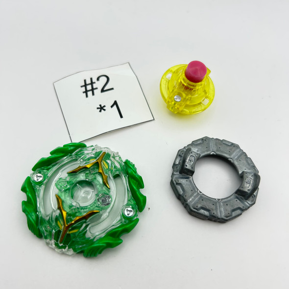 TAKARA TOMY Yaeger Yggdrasil / Yugen Yegdrion Gravity Yielding Burst Beyblade Random Booster Vol 3. B-49 01 [USED]