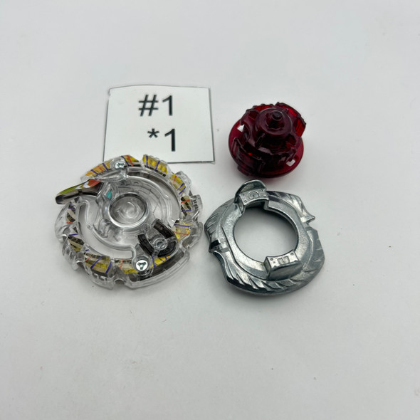 TAKARA TOMY Unlock Unicorn Upper Trans Burst Beyblade Random Booster Volume 5 B-67 06 [USED]