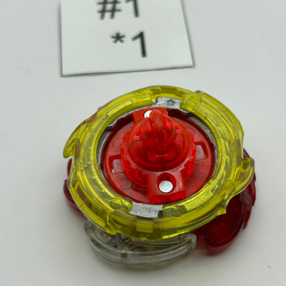 TAKARA TOMY Fang Fenrir 6Glaive Liner Burst Beyblade Random Booster Volume 6 B-80 07 [USED]