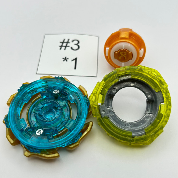 TAKARA TOMY Arc Bahamut 7Lift Xtend Burst God Beyblade B-118 04 [USED]