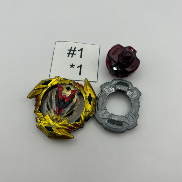 TAKARA TOMY Winning Valkyrie 1' Operate (Gold Ver.) Burst Cho-Z Beyblade B-132 01 [USED]