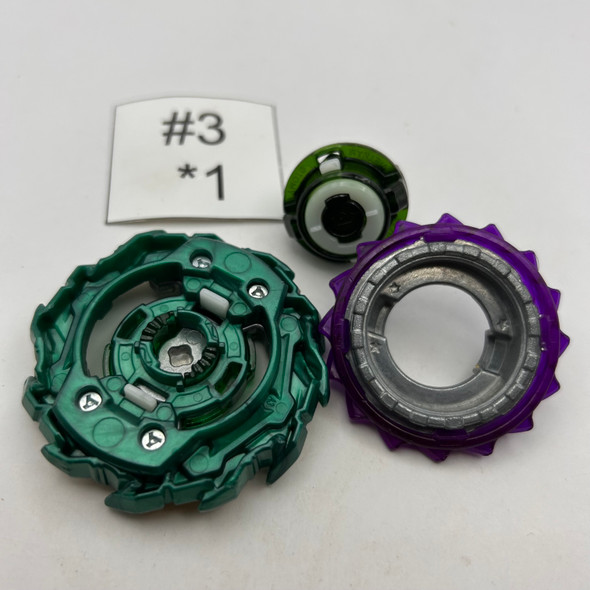 TAKARA TOMY Bushin Ashura Hurricane Keep Ten Burst GT Beyblade B-135 [USED]