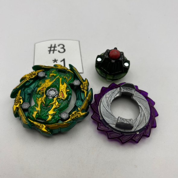TAKARA TOMY Bushin Ashura Hurricane Keep Ten Burst GT Beyblade B-135 [USED]