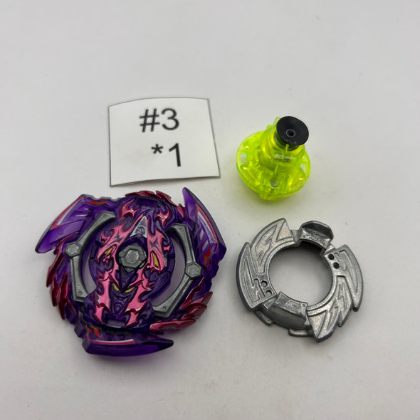 TAKARA TOMY Slash Ashura / Ashindra 5 Quest Zan Burst GT Beyblade B-140 04 [USED]