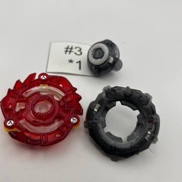 TAKARA TOMY Kreis Satan Random Layer Collection Vol. 7 Burst Beyblade BG-07 04 Custom Combo [USED]