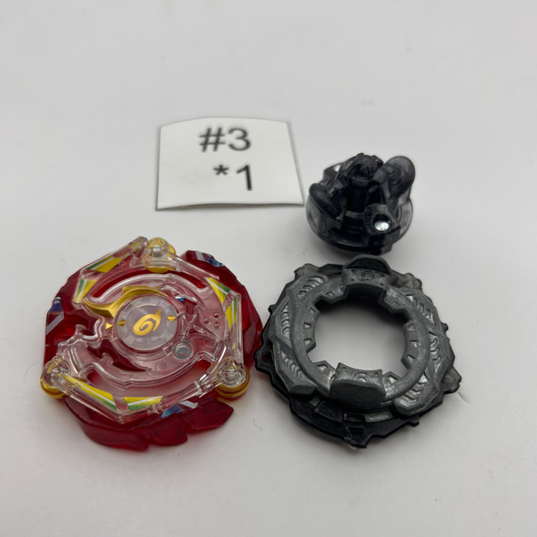 TAKARA TOMY Kreis Satan Random Layer Collection Vol. 7 Burst Beyblade BG-07 04 Custom Combo [USED]