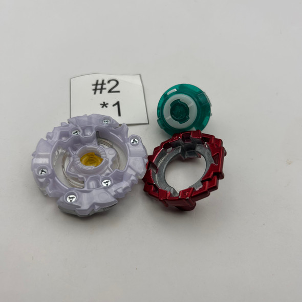 TAKARA TOMY Galaxy Zeus Random Layer Collection Vol. 9 Burst Beyblade BG-09 03 Custom Combo [USED]