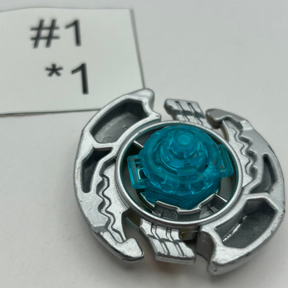 TAKARA TOMY Quetzalcoatl 90WF Silver Beyblade Metal Fight / Metal Fusion BB-0 [USED]