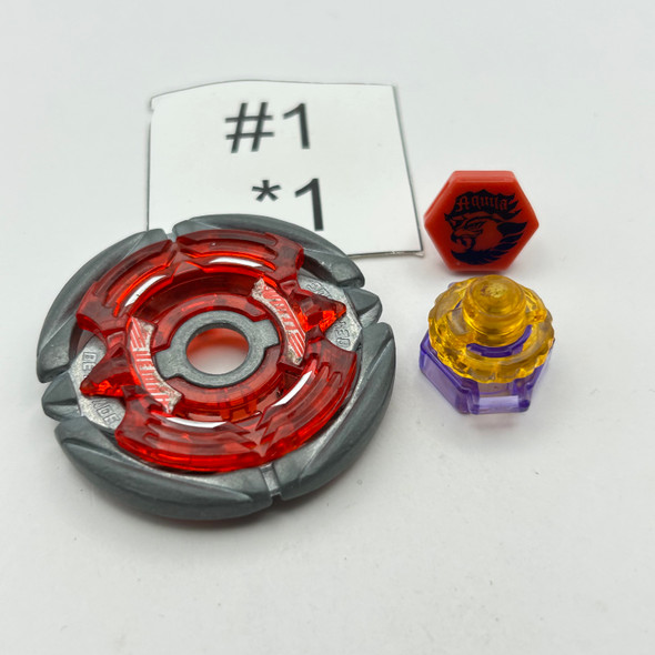 TAKARA TOMY Flame Aquilla 100ES Beyblade Metal Fight / Metal Fusion BB-60 04 [USED]