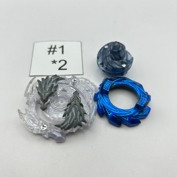 TAKARA TOMY Lost Longinus / Luinor Nine Spiral #2 Burst Beyblade B-66 [USED]
