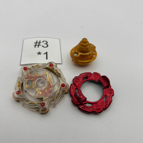 TAKARA TOMY Amaterios Aero Assault (Christmas Version) Burst Beyblade B-00 [USED]