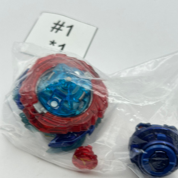 TAKARA TOMY Strike God Valkyrie / Valtreyk 6Vortex Ultimate Reboot, Red Chip, Burst Beyblade B-73 [USED]