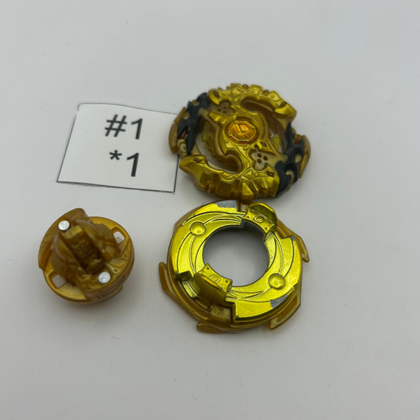 TAKARA TOMY Gold Spriggan / Spryzen Requiem 0 Zeta Burst Beyblade B-100[USED]
