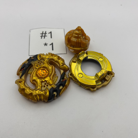 TAKARA TOMY Gold Spriggan / Spryzen Requiem 0 Zeta Burst Beyblade B-100[USED]