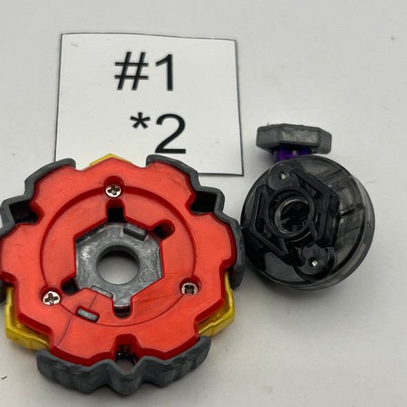 TAKARA TOMY Variares D:D Beyblade Metal Fight / Metal Fury BB-114 Listing Two [USED]