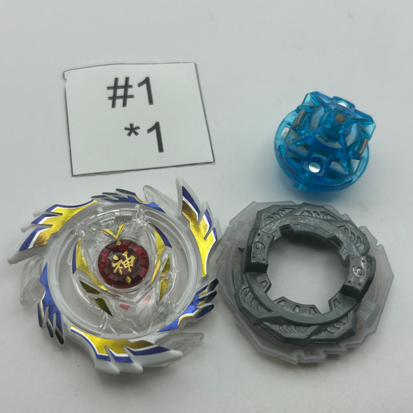 TAKARA TOMY God Valkyrie 6Vortex Reboot Holy Knight Version Burst Beyblade B-00 [USED]