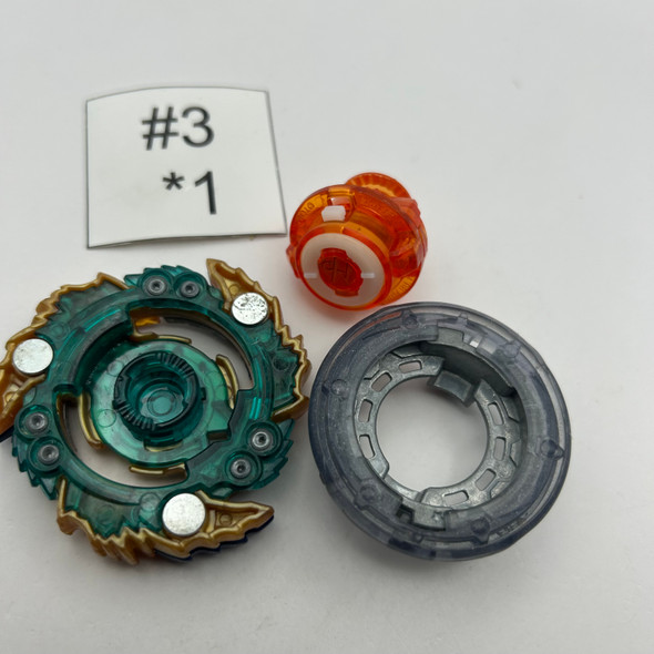 TAKARA TOMY Geist Fafnir 8'Proof Absorb Burst Beyblade B-122 [USED]