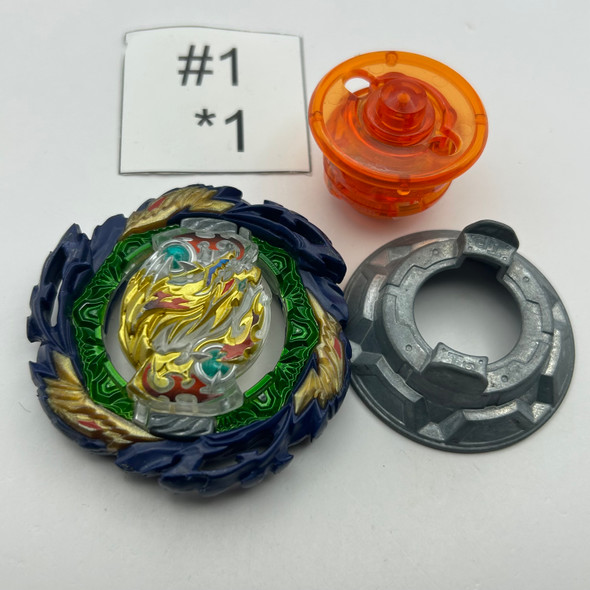 TAKARA TOMY Vanish Fafnir Tapered Kick-3 Burst DB Beyblade B-185 [USED]