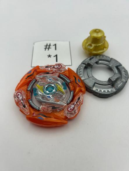 TAKARA TOMY Glide Ragnaruk Wheel Rise 1S Beyblade B-161 [USED]