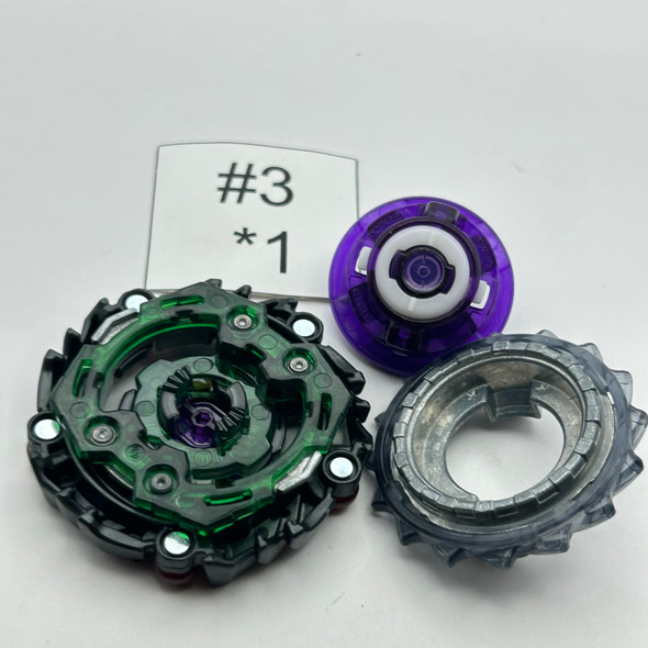 TAKARA TOMY Curse Satan Hurricane Universe 1D Beyblade B-164 01 [USED]