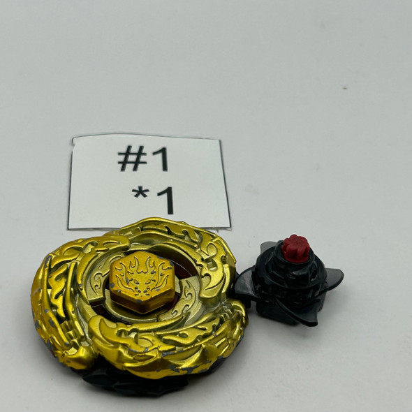 TAKARA TOMY L-Drago Destroy (Destructor) DF105LRF Gold Armored Version Metal Fight / Metal Fury Beyblade BB-00 [USED]