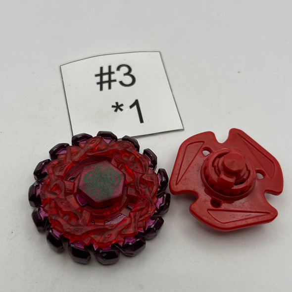 TAKARA TOMY Poison Serpent SW145SD Beyblade Metal Fight / Metal Masters BB-82 07 Custom Combo[USED]