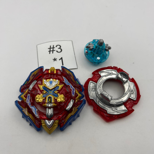 TAKARA TOMY Xiphoid Xcalibur Xanthus Sword'-1 Burst DB Beyblade B-200 [USED]