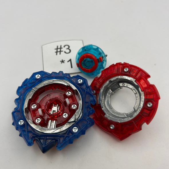 TAKARA TOMY Xiphoid Xcalibur Xanthus Sword'-1 Burst DB Beyblade B-200 [USED]