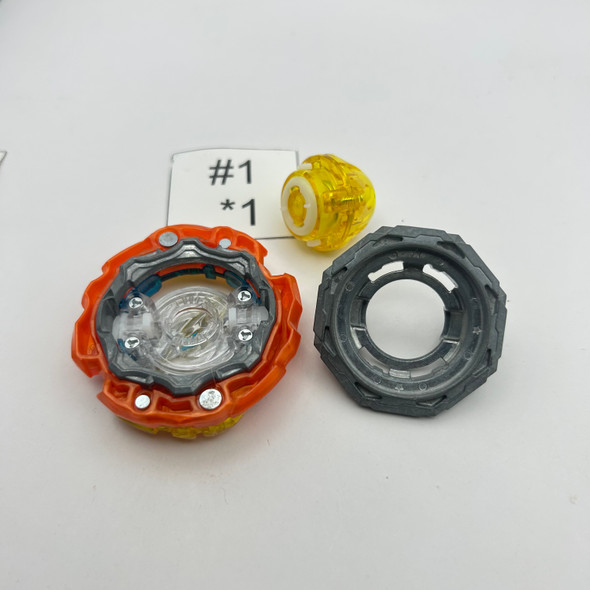 TAKARA TOMY Cyclone Ragnaruk / Roktavor Giga Never-6 Burst DB Beyblade B-181 01 [USED]