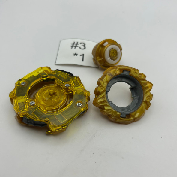 TAKARA TOMY Gold Knight Cho-Z Achilles 00 Dimension Burst Beyblade B-00 [USED]