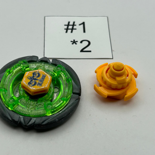 TAKARA TOMY Flame Libra T125ES Metal Fight / Metal Fusion Beyblade BB-48 Listing Two [USED]