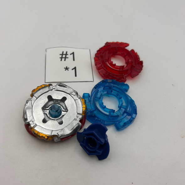 TAKARA TOMY Meteo L-Drago LW105LF + Assault RUSH Beyblade Metal Fight / Metal Masters BB-88 [USED]