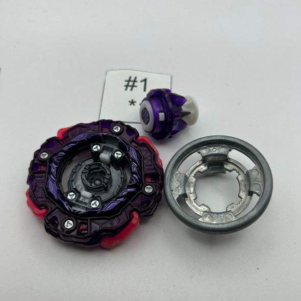 TAKARA TOMY Barricade Lucifer .Il.BMb-10 Burst Ultimate DB QuadDrive Beyblade B-206 [USED]