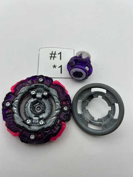 TAKARA TOMY Barricade Lucifer .Il.BMb-10 Burst Ultimate DB QuadDrive Beyblade B-206 [USED]