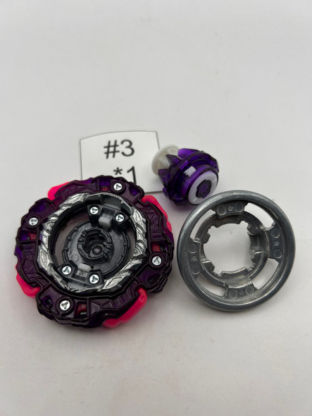 TAKARA TOMY Barricade Lucifer .Il.BMb-10 Burst Ultimate DB QuadDrive Beyblade B-206 [USED]