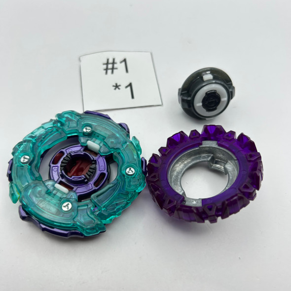 TAKARA TOMY Dread Bahamut Ten Random Layer Vol. 1 Burst GT Beyblade B-143 01 Custom Combo [USED]