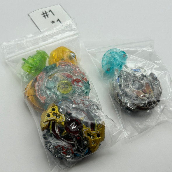 TAKARA TOMY Beyblade Burst 3on3 Battle Booster Set B-90 [USED]