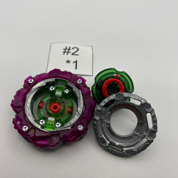 TAKARA TOMY Chain Kerbeus Fortress Yard'-6 Burst DB Ultimate QuadDrive Beyblade B-198 01 [USED]