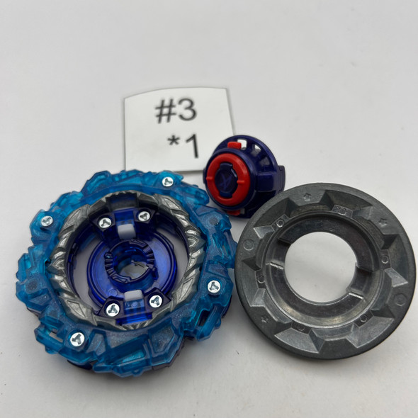 TAKARA TOMY Chain Ragnaruk Tapered Accel'-10 Burst DB Ultimate QuadDrive Beyblade B-198 02 [USED]