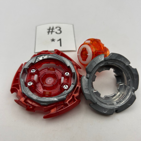 TAKARA TOMY Dynamite Kerbeus Legacy Moment-9 Burst DB Ultimate QuadDrive Beyblade B-198 04 [USED]