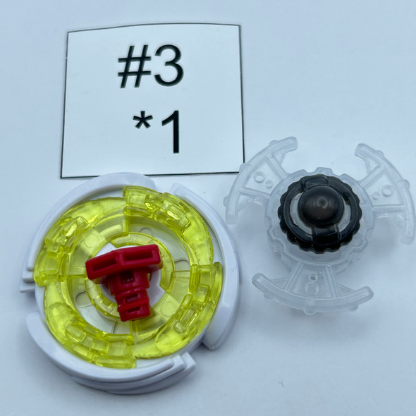 TAKARA TOMY Wind Wolf WD145WB Metal Fusion Plastic Beyblade BB-37 08 [USED]