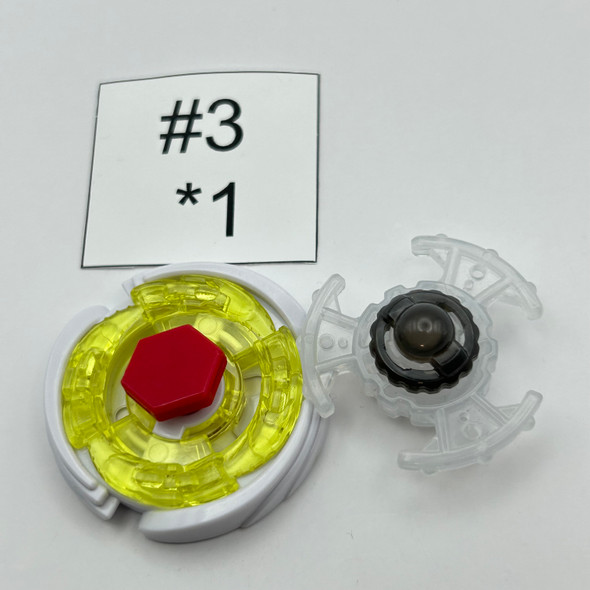 TAKARA TOMY Wind Wolf WD145WB Metal Fusion Plastic Beyblade BB-37 08 [USED]