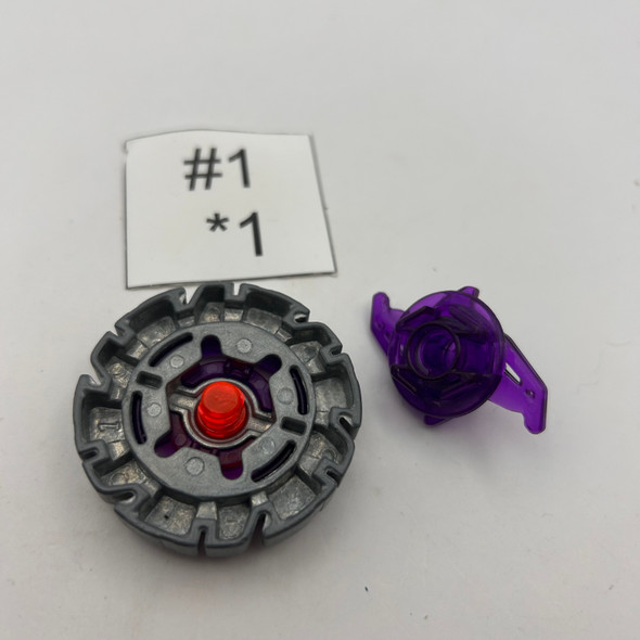 TAKARA TOMY Dark Wolf W125WF Metal Fusion Random Booster Vol. 3 Beyblade BB-44 04 [USED]