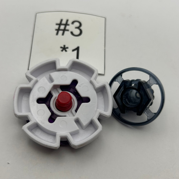 TAKARA TOMY Clay Wolf D125HF Metal Fusion Random Booster Vol. 3 Beyblade BB-44 04 [USED]