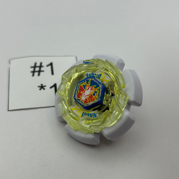 TAKARA TOMY Clay Pegasis 145S Metal Fusion Plastic Beyblade BB-45 02 [USED]